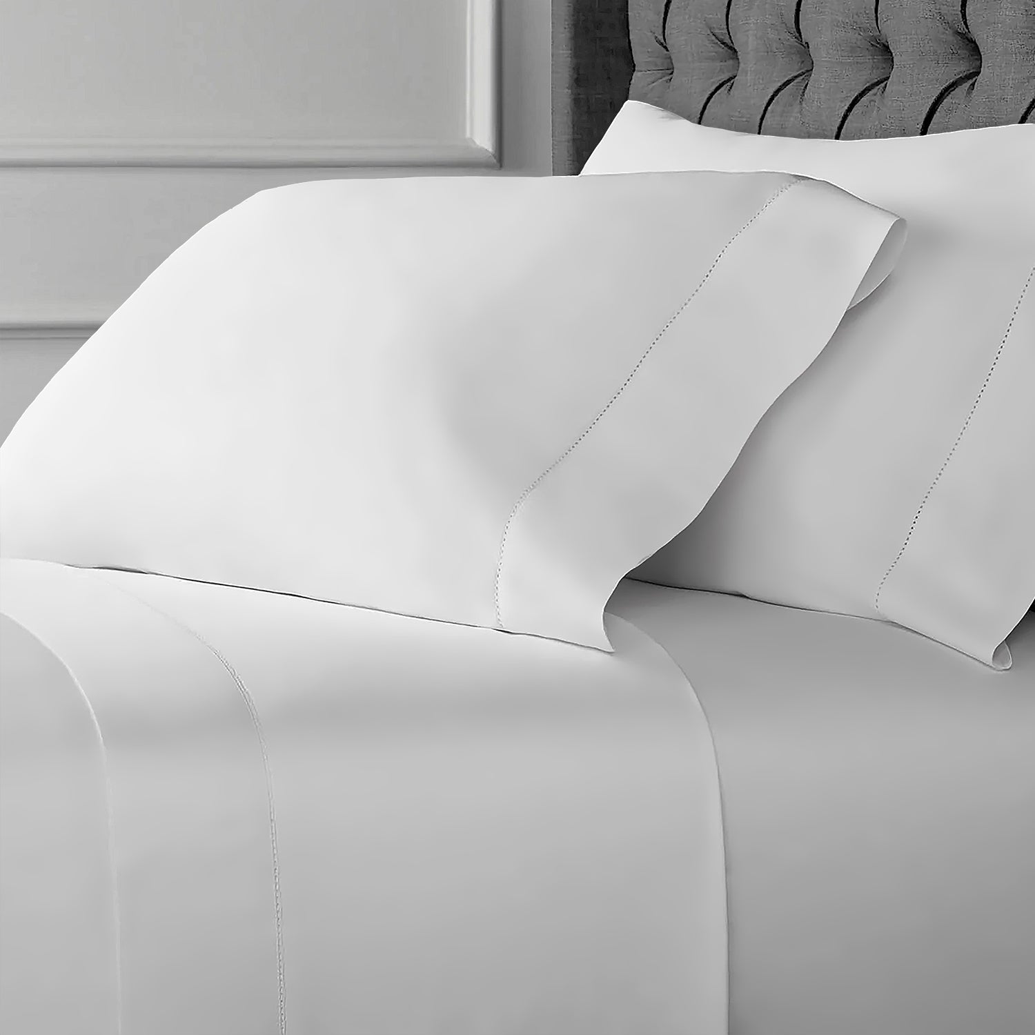 St. Pierre Cotton-Sateen Luxurious European Sheet Set