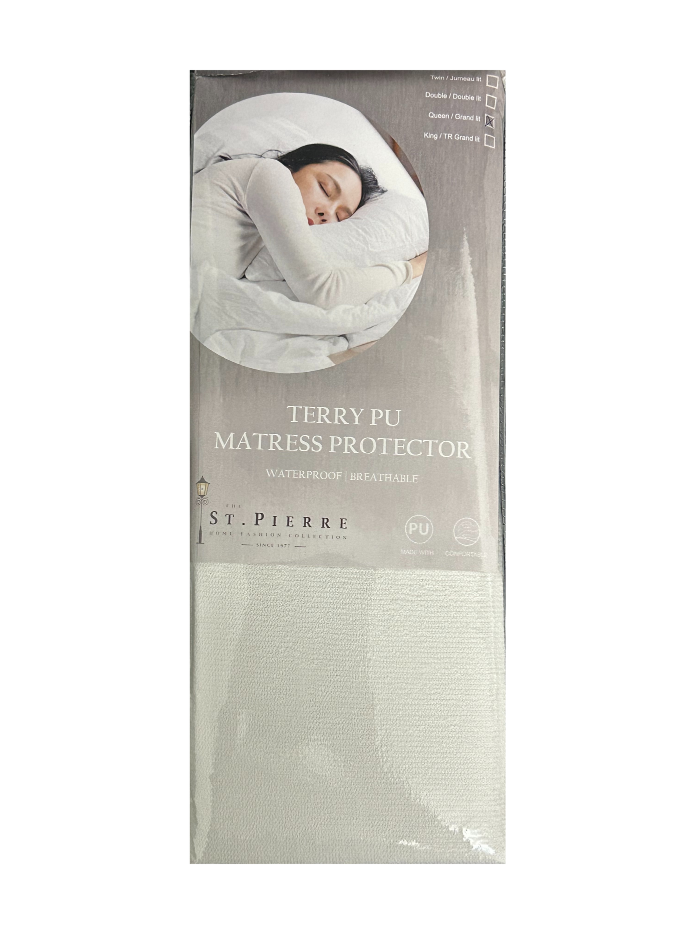 St. Pierre Terry Mattress Protector