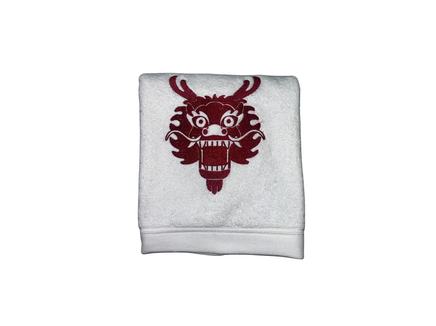 Dragon Embroidered Towels By St Pierre