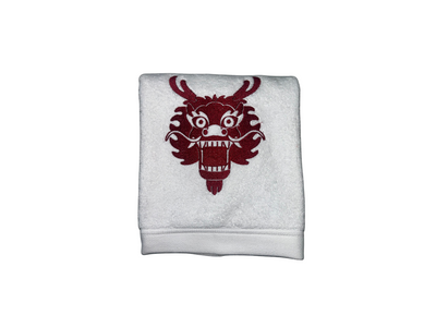 Dragon Embroidered Towels By St Pierre