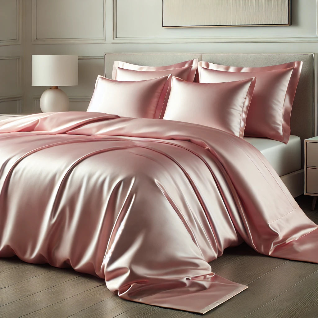 St. Pierre Luxury Mulberry Silk Sheet Set