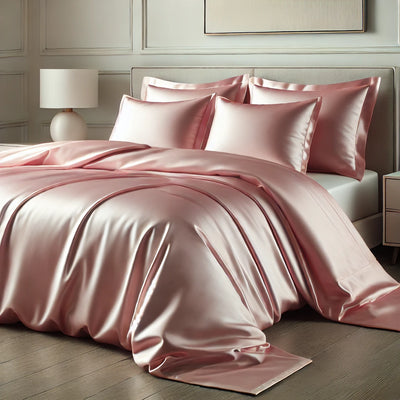 St. Pierre Luxury Mulberry Silk Sheet Set