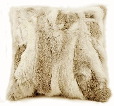 St. Pierre Lapin Genuine Rabbit Fur Pillowcase