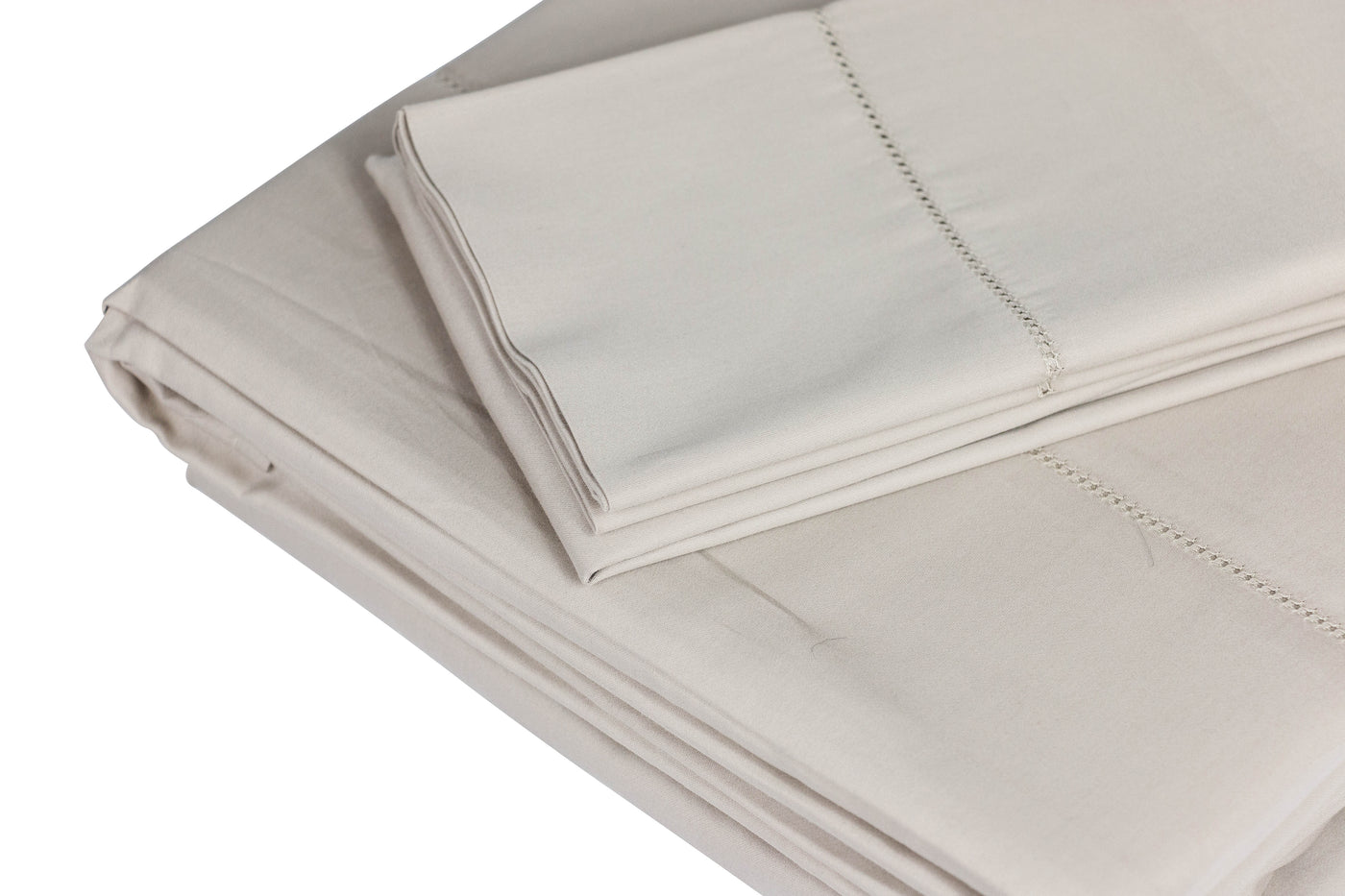St. Pierre Cotton-Sateen Luxurious European Pillowcase Pair